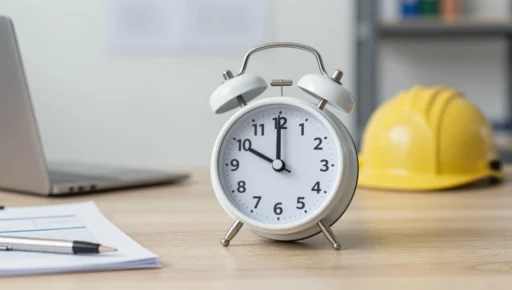 How should you use the alarm in a workplace safety plan?